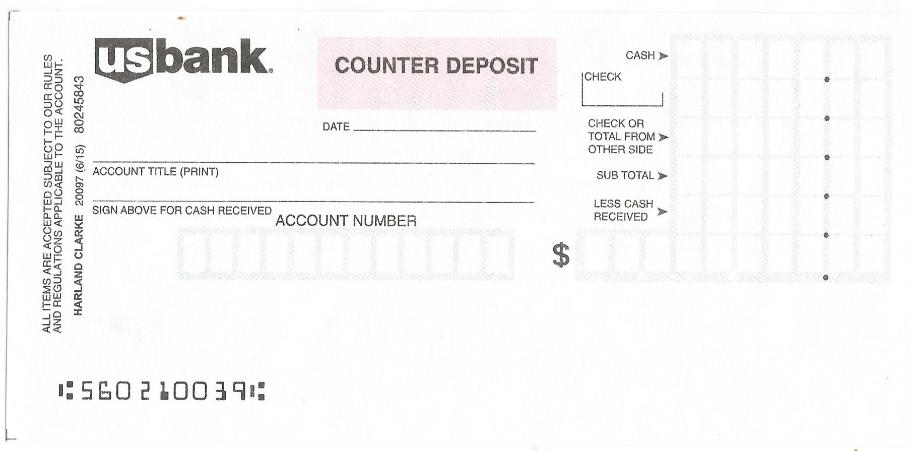 Deposit Slip Diagram - Quizlet